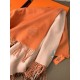 Replica Scialle reversibile classico in cashmere bicolore Hermès 70 x 200 Arancione Fallate Outlet Online Italia Repliche Perfette Scialle reversibile classico in cashmere bicolore Hermès 70 x 200 Arancione Imitazioni False Online