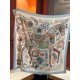 Repliche Perfette Sciarpe reversibili in velluto colorato Hermès Sciarpa 140 cm Blu Imitazioni False Online