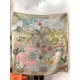 Repliche Perfette Scialle Hermès Premium in seta e cashmere tono su tono double face 140 03 Imitazioni False Online
