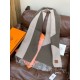 Repliche Perfette Sciarpa Hermès in cashmere sfumato multicolore da coppia 32 x 190 Grigio Imitazioni False Online