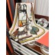 Repliche Perfette Fazzoletto reversibile in seta e cashmere Hermès 135 Beige Imitazioni False Online