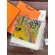 Repliche Perfette Sciarpa reversibile in cashmere Hermès Animal City, 140 giallo Imitazioni False Online