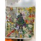 Repliche Perfette Sciarpa reversibile in cashmere Hermès Animal City, 140 giallo Imitazioni False Online