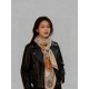 Repliche Perfette Foulard quadrato in velluto double face tinta unita Hermès Sweet Saddleware, 140 albicocca Imitazioni False Online