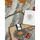 Repliche Perfette Foulard quadrato in velluto double face tinta unita Hermès Sweet Saddleware, 140 albicocca Imitazioni False Online
