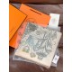 Repliche Perfette Hermès Rare Treasures Fazzoletto in cashmere reversibile 140 02 Imitazioni False Online