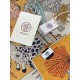 Repliche Perfette Hermès Rare Treasures Fazzoletto in cashmere reversibile 140 03 Imitazioni False Online
