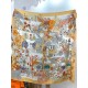 Repliche Perfette Hermès Rare Treasures Fazzoletto in cashmere reversibile 140 03 Imitazioni False Online