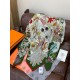 Repliche Perfette Hermès Rare Treasures Fazzoletto in cashmere reversibile 140 04 Imitazioni False Online