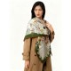 Repliche Perfette Hermès Rare Treasures Fazzoletto in cashmere reversibile 140 04 Imitazioni False Online