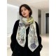Repliche Perfette Hermès Rare Treasures Fazzoletto in cashmere reversibile 140 05 Imitazioni False Online