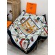Repliche Perfette Hermès Rare Treasures Fazzoletto in cashmere reversibile 140 Nero Imitazioni False Online