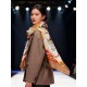 Repliche Perfette Cashmere reversibile Hermès Rare Treasures Fazzoletto 140 01 Imitazioni False Online