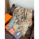 Repliche Perfette Scialle in velluto reversibile Hermès Equestrian Academy 140 02 Imitazioni False Online