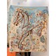 Repliche Perfette Scialle in velluto reversibile Hermès Equestrian Academy 140 02 Imitazioni False Online
