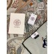 Repliche Perfette Hermès Equestrian Academy Scialle in velluto reversibile 140 Marrone Imitazioni False Online
