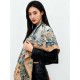 Repliche Perfette Hermès Equestrian Academy Scialle in velluto reversibile 140 Blu Imitazioni False Online