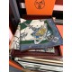 Repliche Perfette Sciarpa in seta Hermès Starry Night Chorus e fazzoletto quadrato in cashmere 140 04 Imitazioni False Online