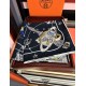 Repliche Perfette Sciarpa in seta Hermès Starry Night Chorus e fazzoletto quadrato in cashmere 140 03 Imitazioni False Online