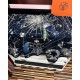 Repliche Perfette Sciarpa in seta Hermès Starry Night Chorus e fazzoletto quadrato in cashmere 140 03 Imitazioni False Online