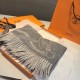 Repliche Perfette Sciarpa classica in lana d'agnello Hermès 30 x 200 01 Imitazioni False Online