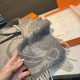 Repliche Perfette Sciarpa classica in lana d'agnello Hermès 30 x 200 01 Imitazioni False Online