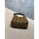 Replica Perfetta Borsa a tracolla YSL Saint Laurent Le 5 à 7 piccola/media cavallino con stampa leopardata Imitazioni Fake