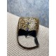 Replica Perfetta Borsa a tracolla YSL Saint Laurent Le 5 à 7 piccola/media cavallino con stampa leopardata Imitazioni Fake