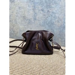 Replica Perfetta Borsa a tracolla YSL Saint Laurent Jamie Caffè Imitazioni Fake