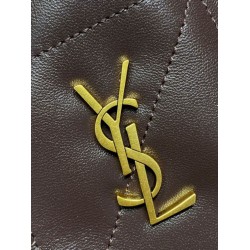 Replica Perfetta Borsa a tracolla YSL Saint Laurent Jamie Caffè Imitazioni Fake