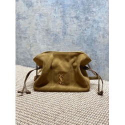Replica Perfetta Borsa a tracolla YSL Saint Laurent Jamie pelle scamosciata Foglia d'oro Imitazioni Fake