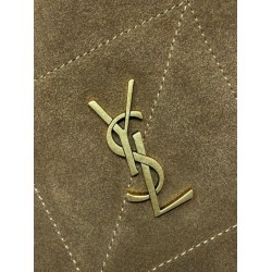 Replica Perfetta Borsa a tracolla YSL Saint Laurent Jamie pelle scamosciata Caramello Imitazioni Fake