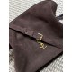 Replica Perfetta Borsa a tracolla YSL Saint Laurent Jamie pelle scamosciata Caffè Imitazioni Fake