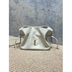 Replica Perfetta Borsa a tracolla YSL Saint Laurent Jamie Bianco Imitazioni Fake
