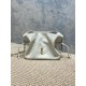 Replica Perfetta Borsa a tracolla YSL Saint Laurent Jamie Bianco Imitazioni Fake