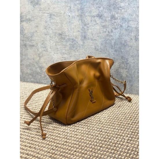 Repliche Borsa a tracolla YSL Saint Laurent Jamie marrone False Outlet Online Replica Perfetta Borsa a tracolla YSL Saint Laurent Jamie marrone Imitazioni Fake
