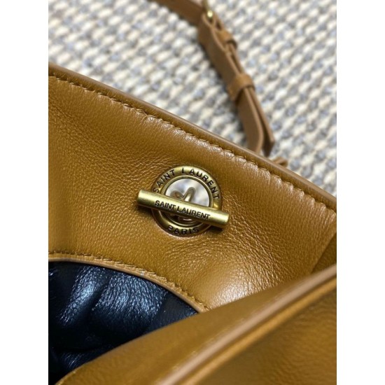Repliche Borsa a tracolla YSL Saint Laurent Jamie marrone False Outlet Online Replica Perfetta Borsa a tracolla YSL Saint Laurent Jamie marrone Imitazioni Fake