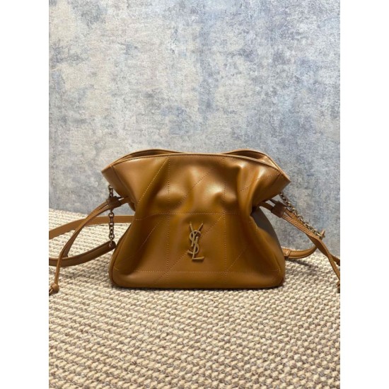 Repliche Borsa a tracolla YSL Saint Laurent Jamie marrone False Outlet Online Replica Perfetta Borsa a tracolla YSL Saint Laurent Jamie marrone Imitazioni Fake