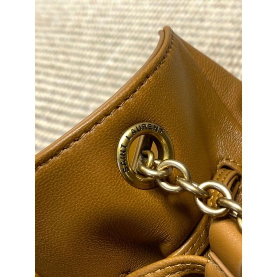 Repliche Borsa a tracolla YSL Saint Laurent Jamie marrone False Outlet Online Replica Perfetta Borsa a tracolla YSL Saint Laurent Jamie marrone Imitazioni Fake