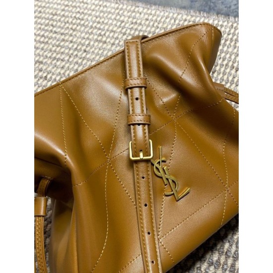 Repliche Borsa a tracolla YSL Saint Laurent Jamie marrone False Outlet Online Replica Perfetta Borsa a tracolla YSL Saint Laurent Jamie marrone Imitazioni Fake