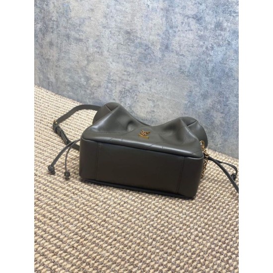 Replica Perfetta Borsa a tracolla YSL Saint Laurent Jamie Verde muschio Imitazioni Fake