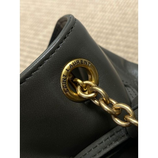 Replica Perfetta Borsa a tracolla YSL Saint Laurent Jamie Verde muschio Imitazioni Fake
