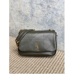 Replica Perfetta Borsa a tracolla YSL Saint Laurent Small Jamie 4.3 Verde muschio Imitazioni Fake