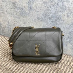 Replica Perfetta Borsa a tracolla YSL Saint Laurent Small Jamie 4.3 Verde muschio Imitazioni Fake