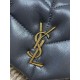 Replica Perfetta Borsa a tracolla YSL Saint Laurent Mini Loulou Puffer Grigio urbano Imitazioni Fake