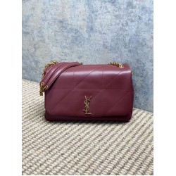 Replica Perfetta Borsa a tracolla media YSL Saint Laurent Jamie 4.3 Borgogna Imitazioni Fake