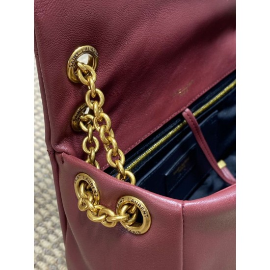 Repliche Borsa a tracolla media YSL Saint Laurent Jamie 4.3 Borgogna False Outlet Online Replica Perfetta Borsa a tracolla media YSL Saint Laurent Jamie 4.3 Borgogna Imitazioni Fake