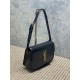 Replica Perfetta Borsa a tracolla media YSL Saint Laurent Solferino Box Nero Imitazioni Fake