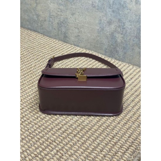 Repliche Borsa a tracolla media YSL Saint Laurent Solferino Box bordeaux False Outlet Online Replica Perfetta Borsa a tracolla media YSL Saint Laurent Solferino Box bordeaux Imitazioni Fake