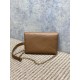 Repliche Borsa a tracolla classica Calypso Mini YSL Saint Laurent con catena Marrone False Outlet Online Replica Perfetta Borsa a tracolla classica Calypso Mini YSL Saint Laurent con catena Marrone Imitazioni Fake